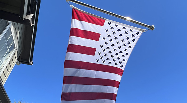 Civil Peacetime Flag USA Republic