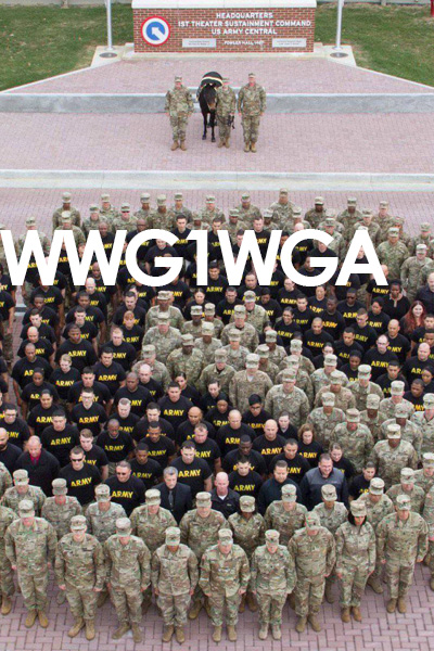 WWG1WGA Where We Go 1 We Go All